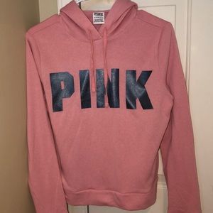 NWOT Pink Cropped Hoodie